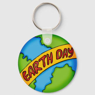 Earth Day T Shirts and Gifts Keychain