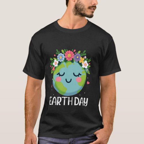 Earth Day Teachers Save Our Cute Planet T-Shirt