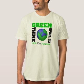 Think Green T-Shirts, Think Green T Shirt Designs