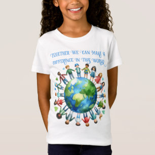 Earth Day Together We Can Make A Difference T-Shirt