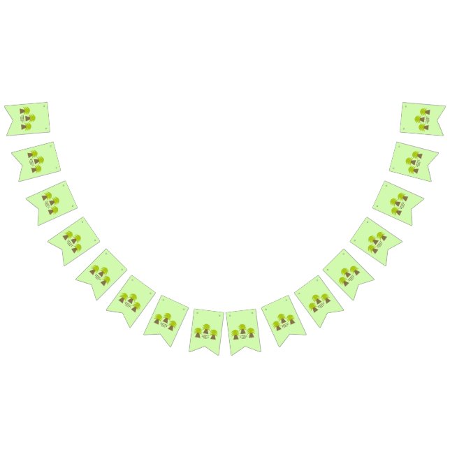 Earth Day Trees Bunting Flags (All)