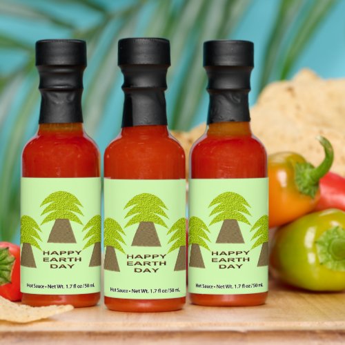 Earth Day Trees Hot Sauces