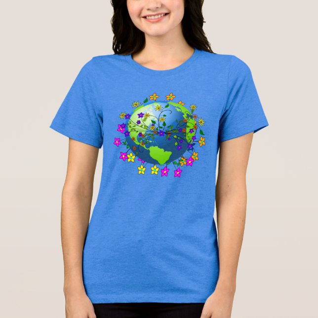 Earth Day Tri-Blend Shirt (Front)
