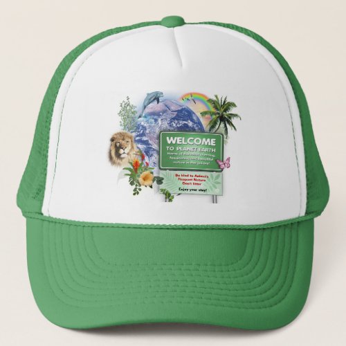 Earth Day Trucker Hat