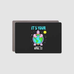 Earth Day Turtle Design April 22 For Nature Lovers Car Magnet