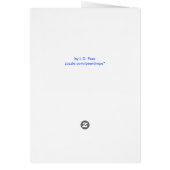 Earth Day World Balloons Cards (Back)