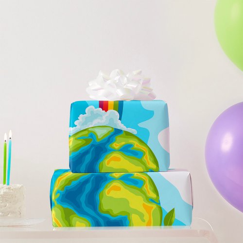 Earth Day Wrapping Paper