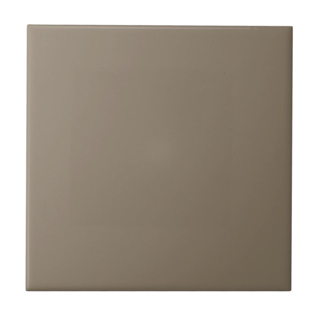 Earth Down Brown Square Kitchen and Bathroom Ceramic Tile (Front)