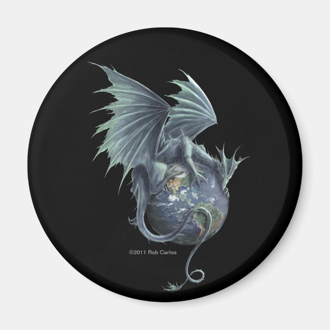 Earth Dragon Magnet (Front)