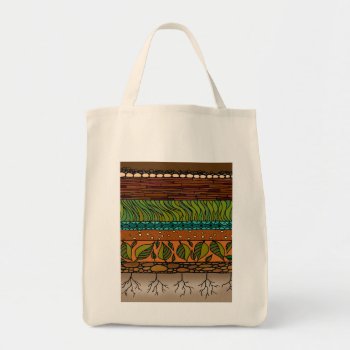 Earth Elements ~ Grocery Tote by aftermyart at Zazzle