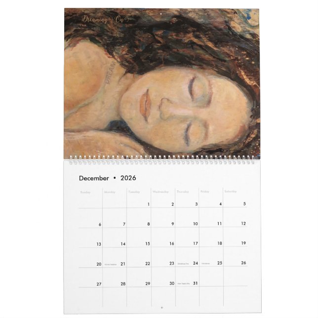 Earth Elements Mystic Maureen Girard Animal Fantas Calendar (Dec 2026)