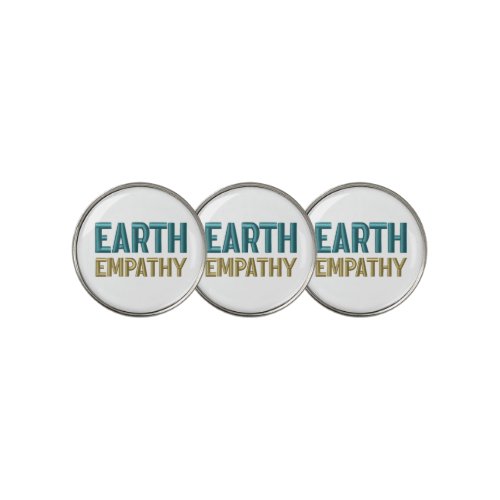 Earth Empathy Golf Ball Marker