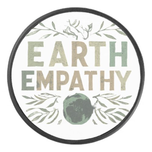 Earth Empathy Hockey Puck