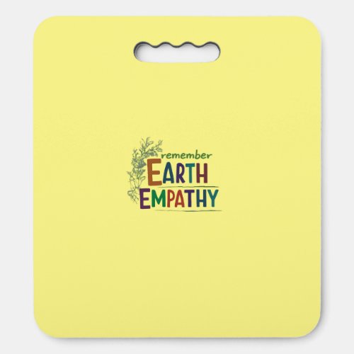 Earth Empathy  Seat Cushion