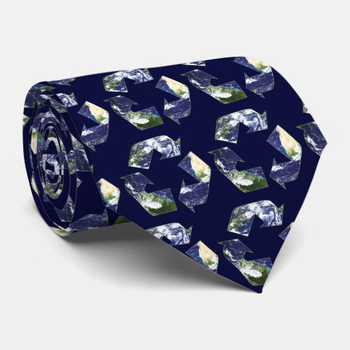 Earth _ Environmental _ Recycling Tie