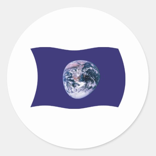 Earth Flag Sticker