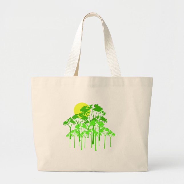 Earth Friendly Large Tote Bag (Front)