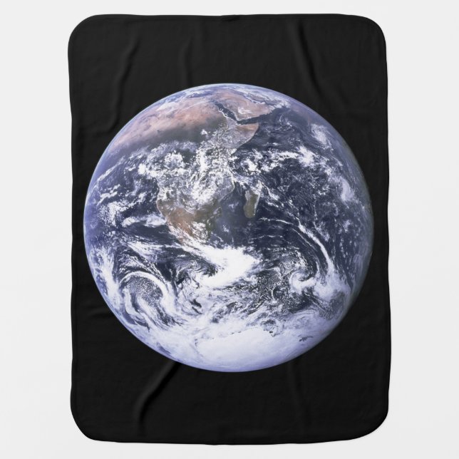 Earth from Apollo 17 Receiving Blanket (Front)