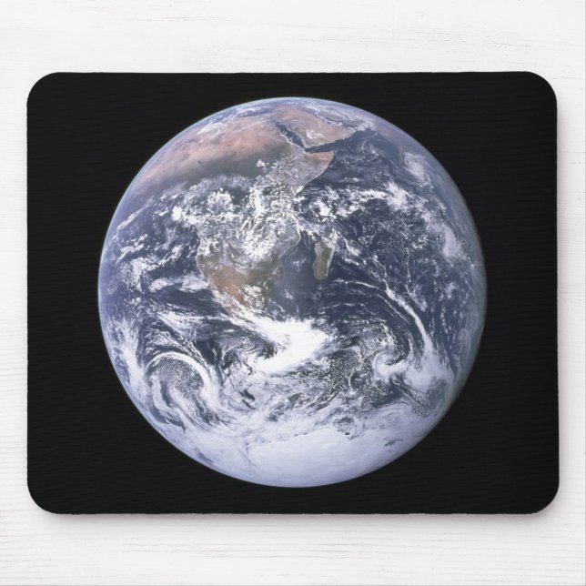 Earth From Apollo 17, The Blue Marble Mouse Pad (Front)