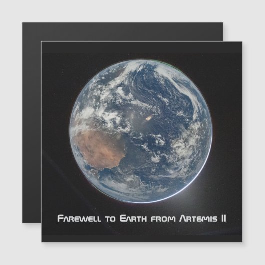 Earth From Artemis II (Front/Back)