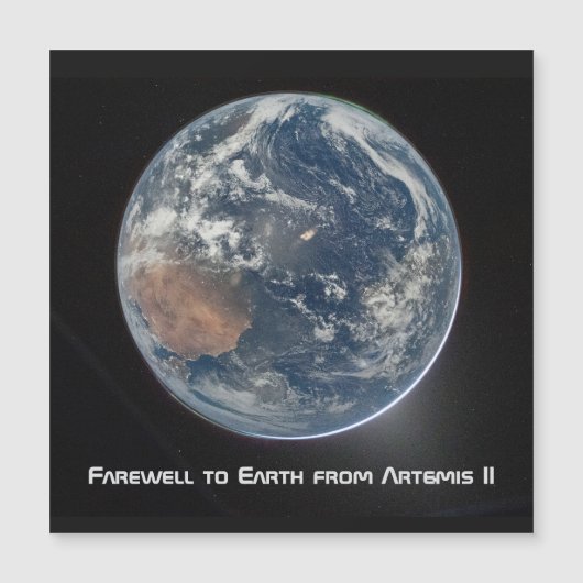 Earth From Artemis II (Front)