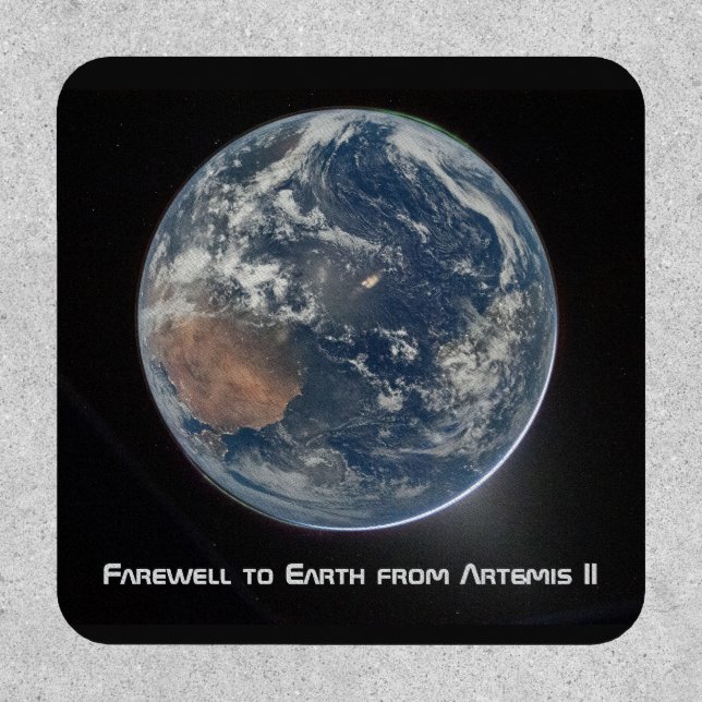 Earth From Artemis II Patch (Front)