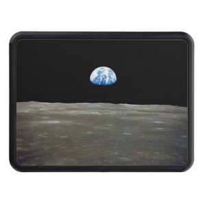 Earth from Moon in Black Space: Earthrise Hitch Cover