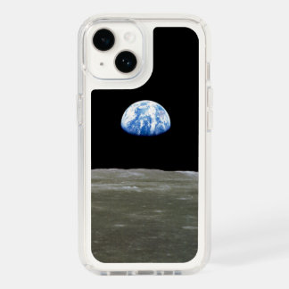 Earth from Moon in Black Space: Earthrise Speck iPhone 14 Case