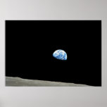 earth from moon space universe poster<br><div class="desc">earth from moon space universe</div>