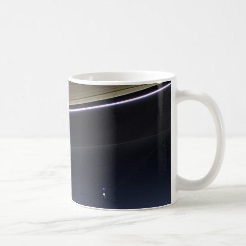 Earth from Saturn Coffee Mug