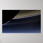 Earth From Saturn Poster at Zazzle