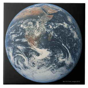 Earth from Space 10 Ceramic Tile
