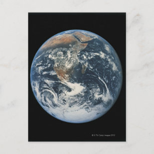 Earth from Space 10 Postcard