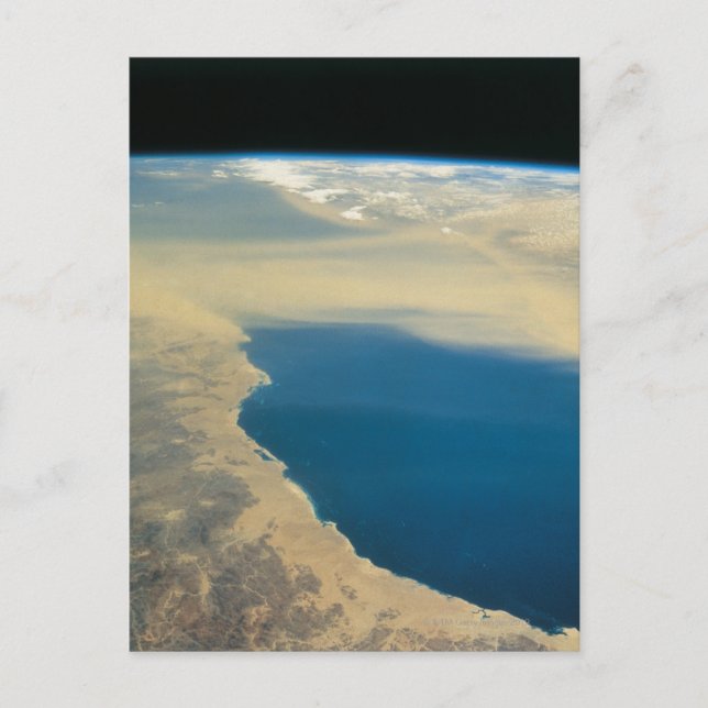 Earth From Space Postcard (Front)