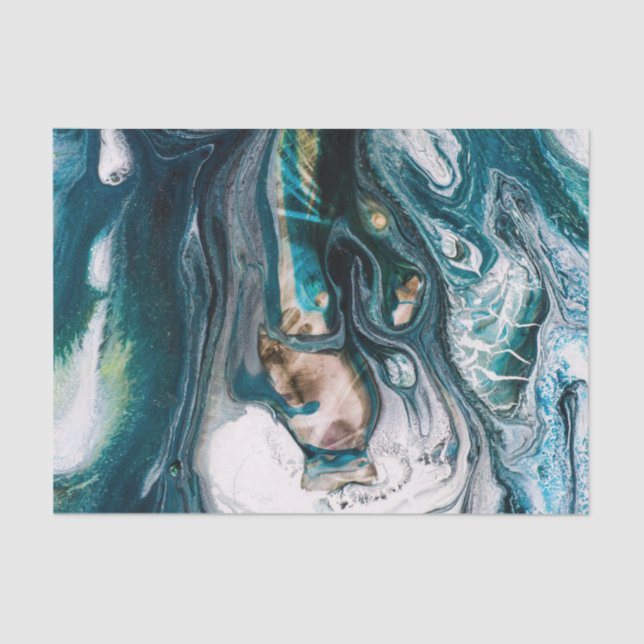 earth from space tissue paper (Front)