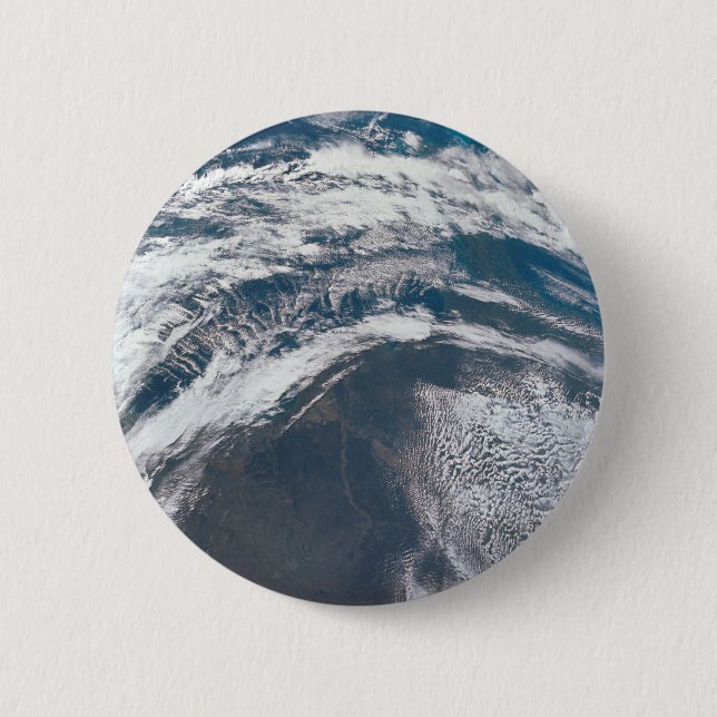 Earth From The Apollo 12 Spacecraft. Button (Front)