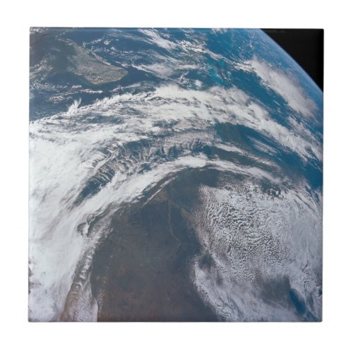 Earth From The Apollo 12 Spacecraft Ceramic Tile