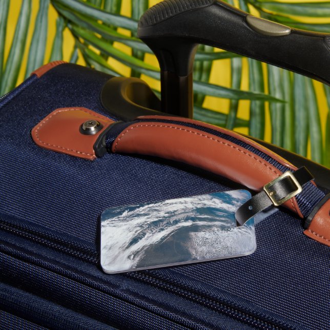 Earth From The Apollo 12 Spacecraft. Luggage Tag (Front Insitu 3)