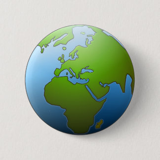 Earth Globe Button