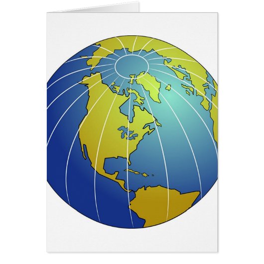 Earth Globe Cards (Front)