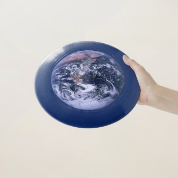 Earth Globe Wham-o Frisbee by aura2000 at Zazzle