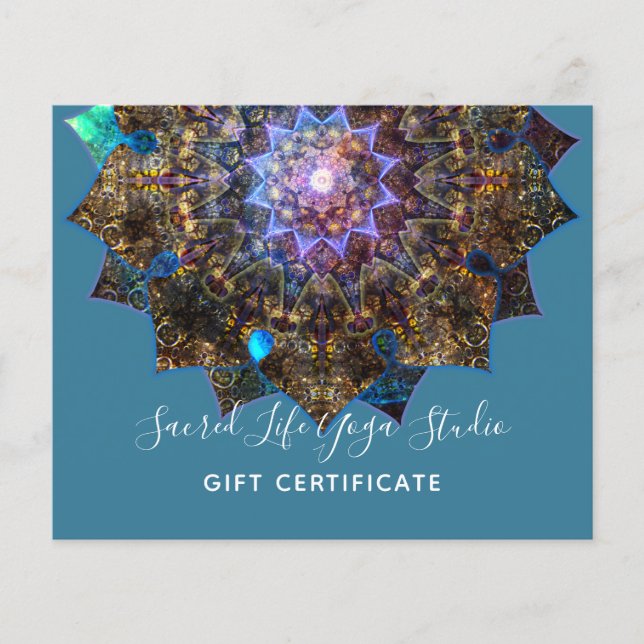 Earth Goddess Mandala  Flyer (Front)