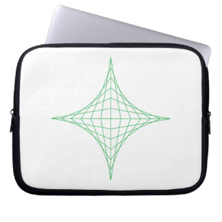 Earth (green) laptop sleeve