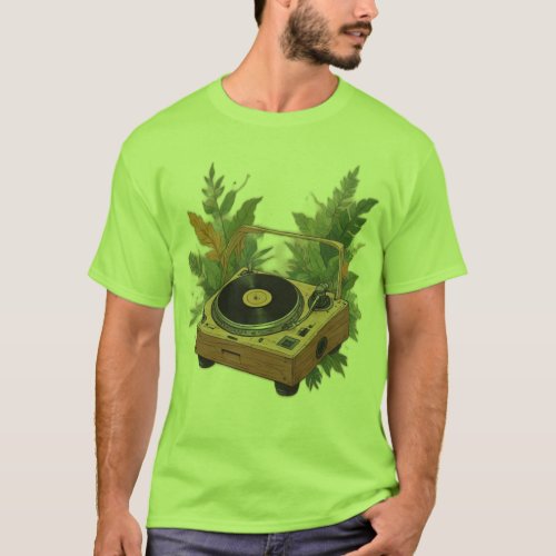 Earth Groove Eco_Friendly DJ T_Shirt Designs