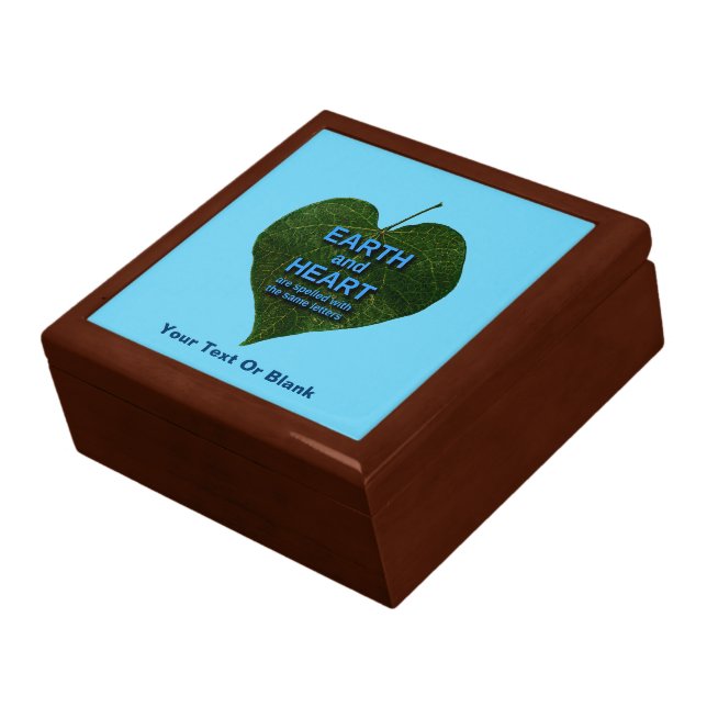 Earth - Heart Anagram Gift Box (Side)