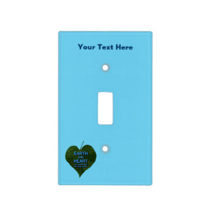 Earth - Heart Anagram Light Switch Cover