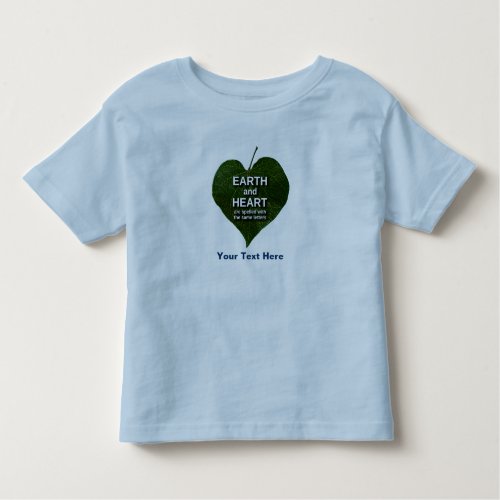 Earth _ Heart Anagram Toddler T_shirt