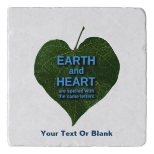 Earth - Heart Anagram Trivet