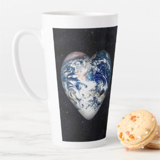 Earth Heart Latte Mug