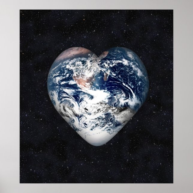 Earth Heart Poster (Front)